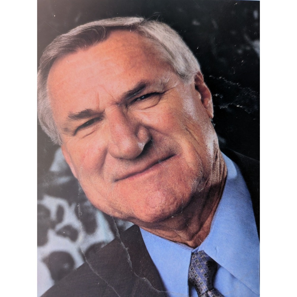 A‎ Coach's Life Dean Smith 1st Edition Hardcover 1999 UNC Basketball Biography